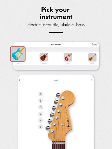 Fender Guitar Tuner screenshot