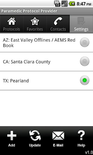 Paramedic Protocol Provider screenshot