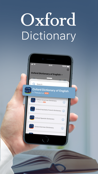 Oxford Dictionary & Thesaurus screenshot