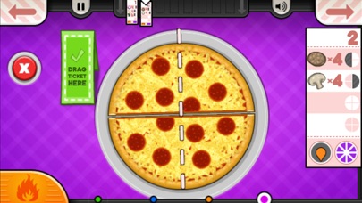 Papa's Pizzeria To Go! screenshot