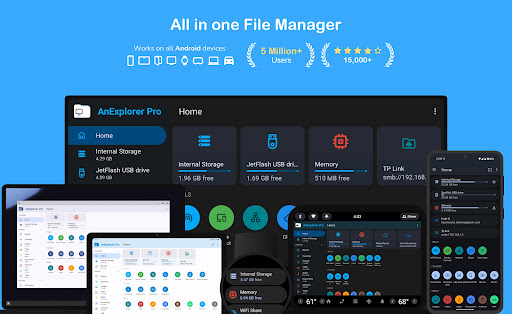 AnExplorer Pro File Transfer screenshot