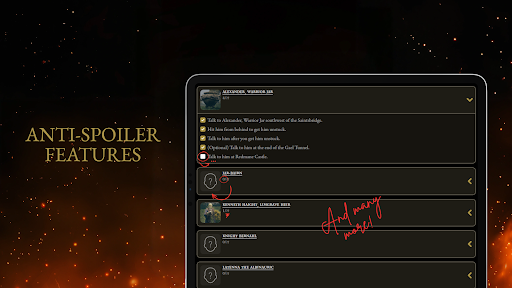 Tarnished Checklist Premium screenshot