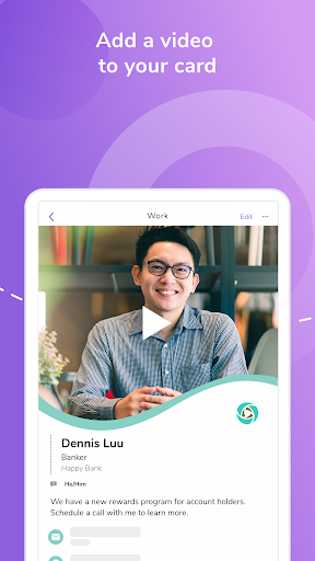 HiHello: Digital Business Card screenshot