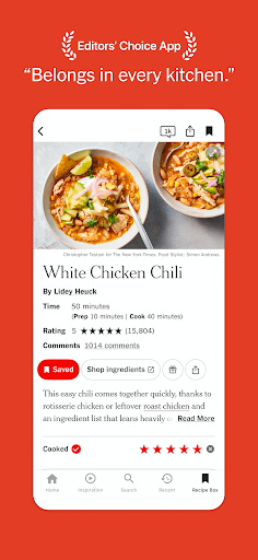 NYT Cooking: Quick Tasty Meals screenshot