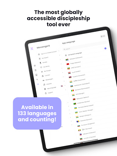 MessengerX App screenshot