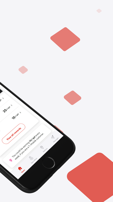 Fuel Rewards® program screenshot