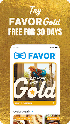 Favor: Texas Food Delivery screenshot