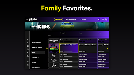 PlutoTV: Live TV & Free Movies screenshot