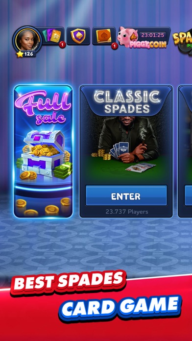 Spades Plus - Card Game screenshot