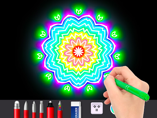 Doodle Master - Glow Art screenshot