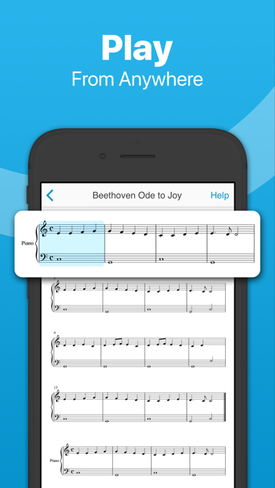Sheet Music Scanner & Reader screenshot