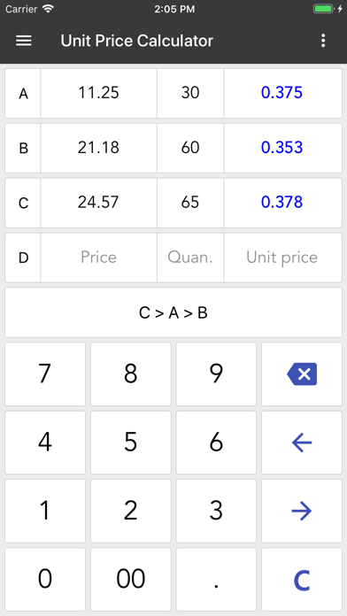 ClevCalc - Calculator screenshot