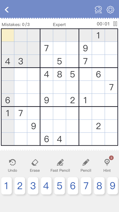 Sudoku - Classic Sudoku Puzzle screenshot