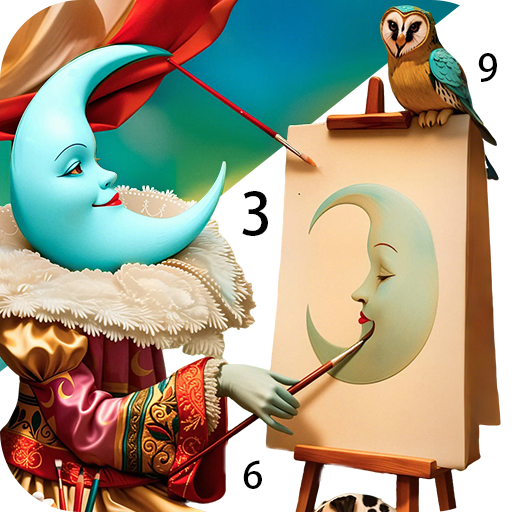 Christmas Santa Family Color