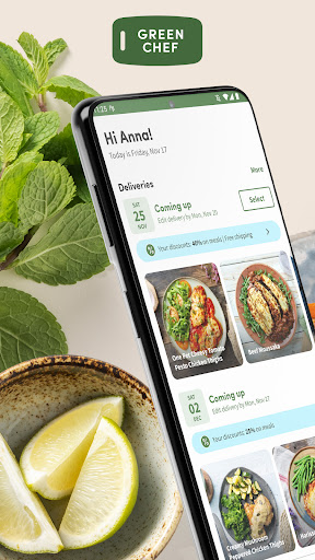 Green Chef: Healthy Recipes screenshot