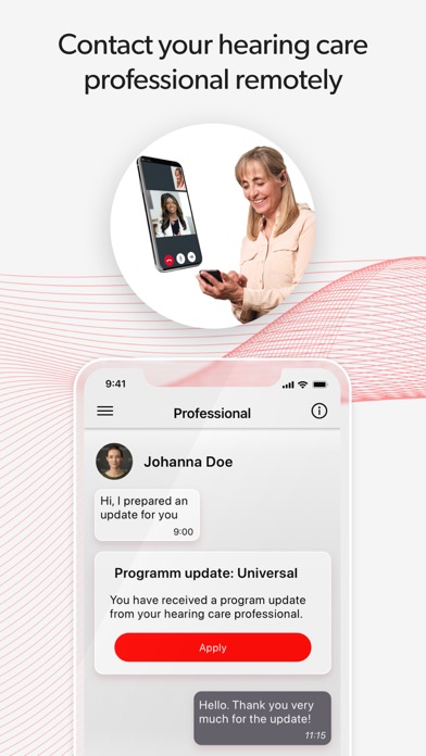 Signia App screenshot
