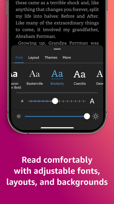 Amazon Kindle screenshot