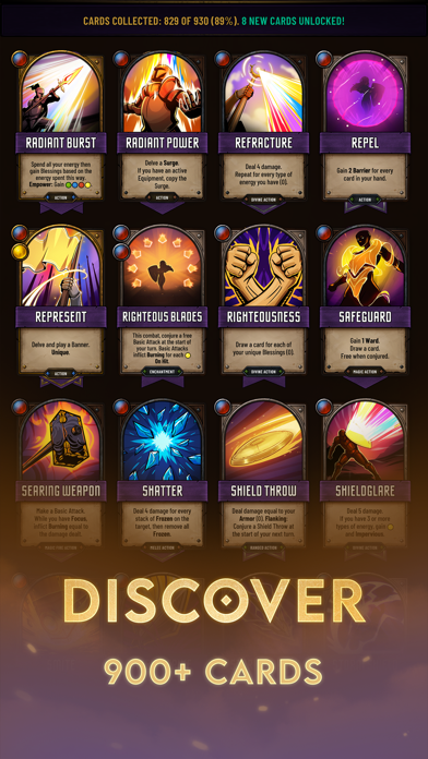 Dawncaster: Deckbuilding RPG screenshot