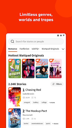Wattpad - Read & Write Stories screenshot