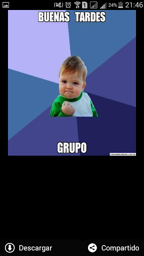 Buenos días tardes y noches screenshot