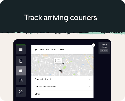 Uber Eats Orders screenshot