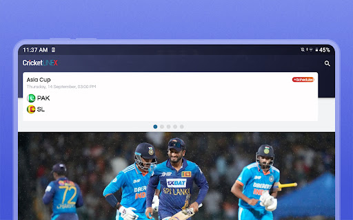 Cricket LineX: Fast Live score screenshot