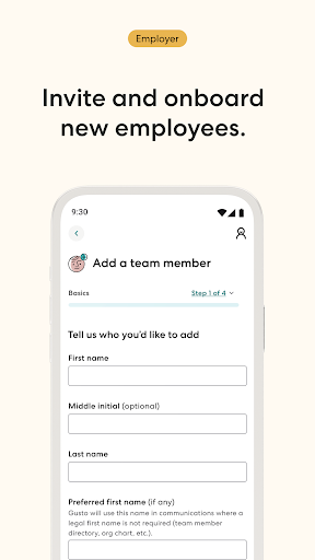 Gusto Mobile screenshot