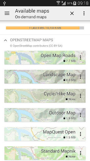 All-In-One Offline Maps screenshot