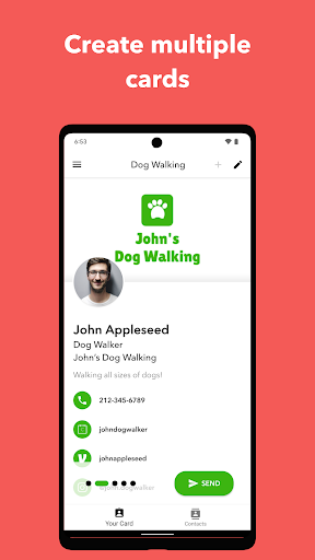 Blinq: Digital Business Card screenshot