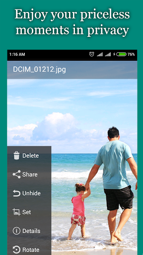 Hide Photos, Video and App Loc screenshot