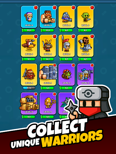 Tiny Warriors Rush - Idle TD screenshot