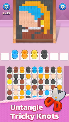 Knit Madness - Wool Color Sort screenshot