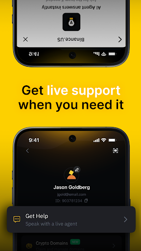 Binance.US: Buy BTC, DOGE, XRP screenshot