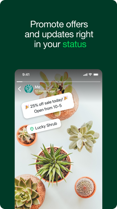WhatsApp Business screenshot