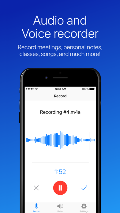 Easy Voice Recorder screenshot