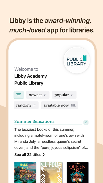 Libby, the Library App screenshot