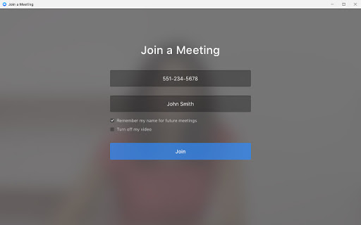 Zoom for Chromebook screenshot