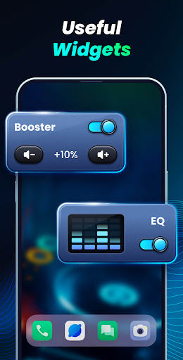 Volume Bass Booster, Equalizer screenshot