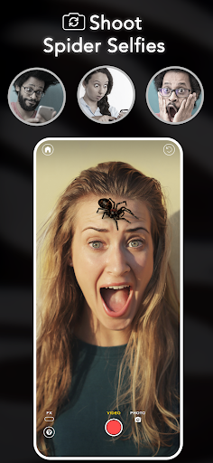 ARSpiders.com: Spider on Face screenshot