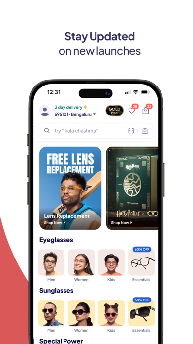 Lenskart : Eyeglasses & More screenshot