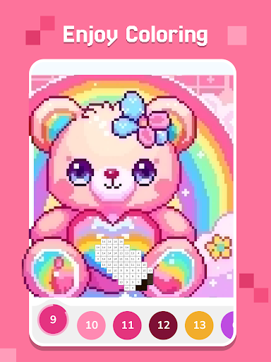 Pixel Coloring-Color by number screenshot