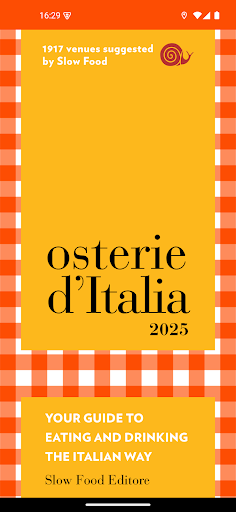 Osterie d'Italia 2025 screenshot