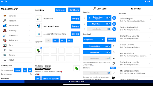 Magic Research screenshot