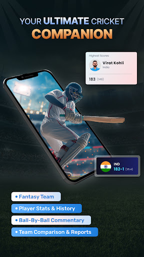 Cricket LineX: Fast Live score screenshot