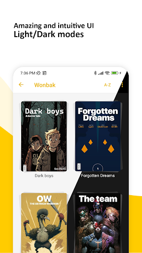 YACReader Remote screenshot