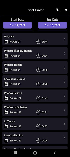 SkySafari 7 Plus screenshot