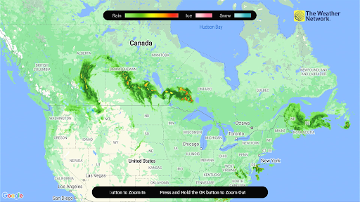 The Weather Network screenshot