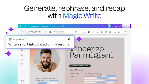 Canva: AI Photo & Video Editor screenshot