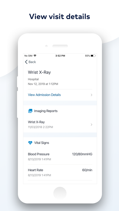 MyHealthONE screenshot