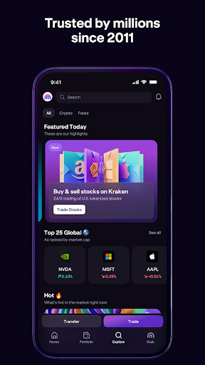 Kraken: Buy Stocks & Crypto screenshot